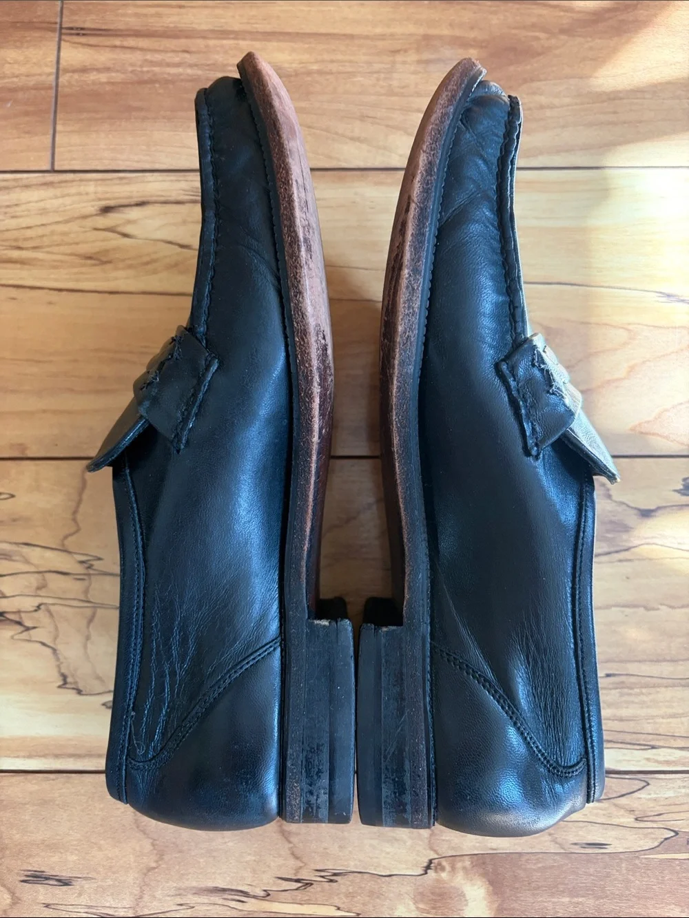 Florsheim Imperial Classic Black Leather Loafer Dress Shoe Mens 8D